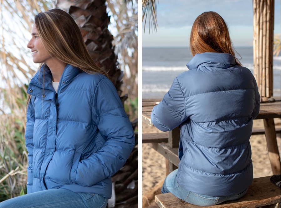 patagonia puffer silent down jacket