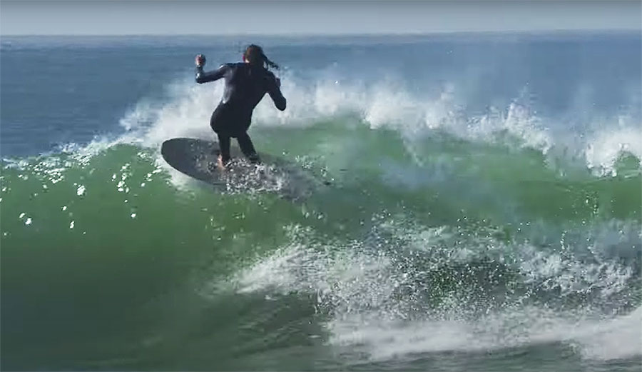 Asher Pacey surfing in Morocco