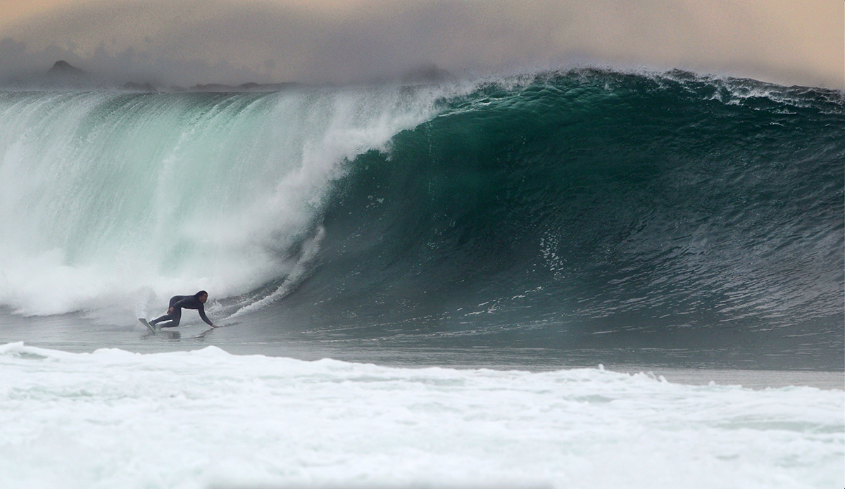 A big wave in Southern California