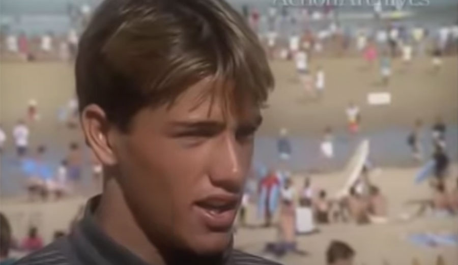 Kelly Slater in 1990