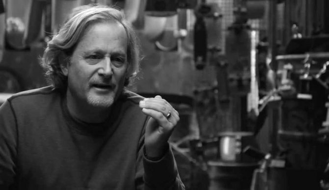 Stacy Peralta bing interviewed for Bones Brigade