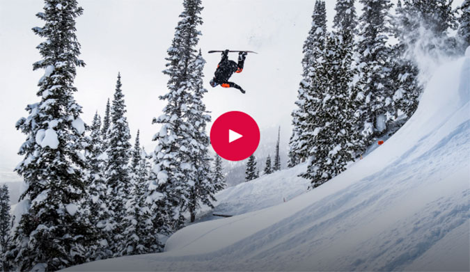 Travis Rice in the Natural Selection Tour From Jackson Hole