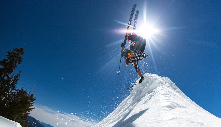 handstand skier in the park gold coast parks squaw valley