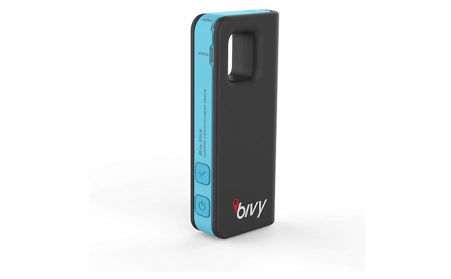 the Bivy Stick Blue Satellite Communicator