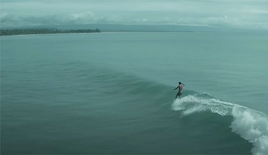 Longboarding in Indonesia