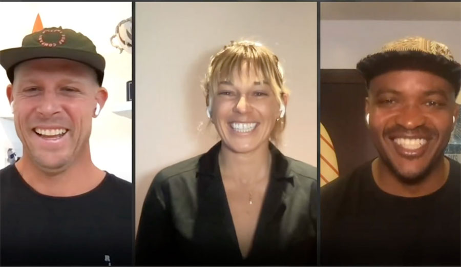 Mick Fanning, Coco Ho, Selema Masekela