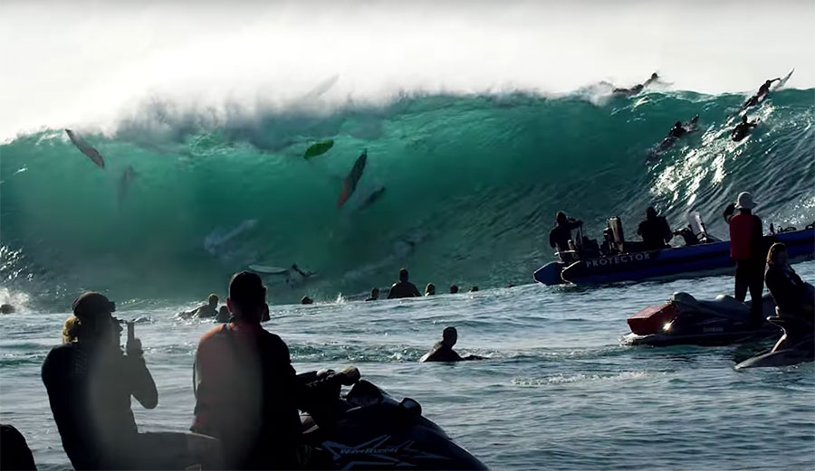 surfers in New South Wales lineup