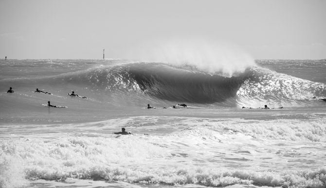 The wave at South Beach