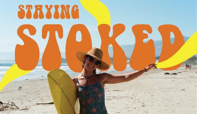surfboard, girl, stoked