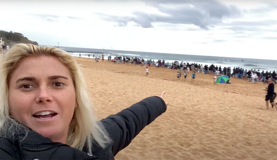 Dimity Stoyle at Narabeen Classic