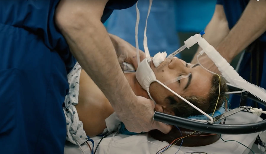 Koa Rothman getting spinal surgery