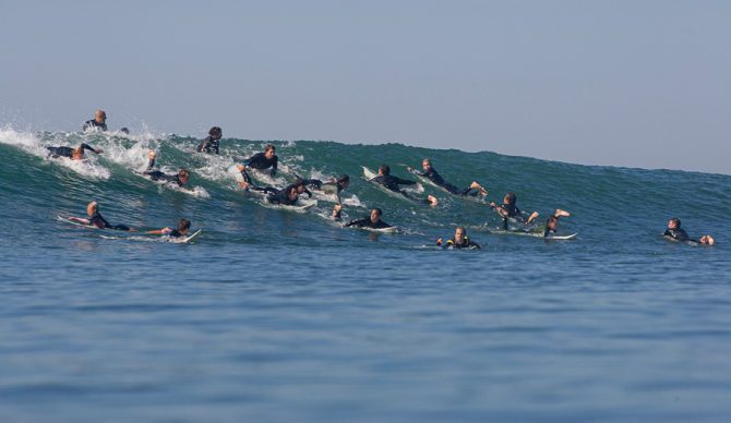 Lowers paddle battle