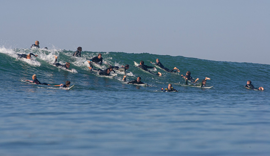Lowers paddle battle