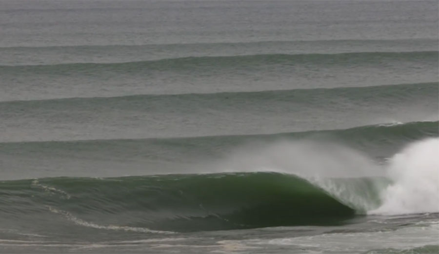 Nic von Rupp surfing the Cave
