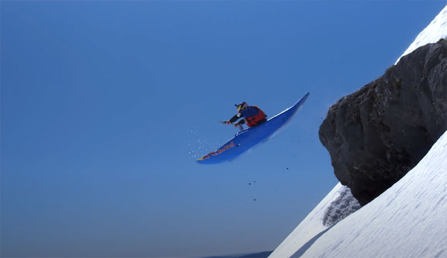 kayaking in Chile