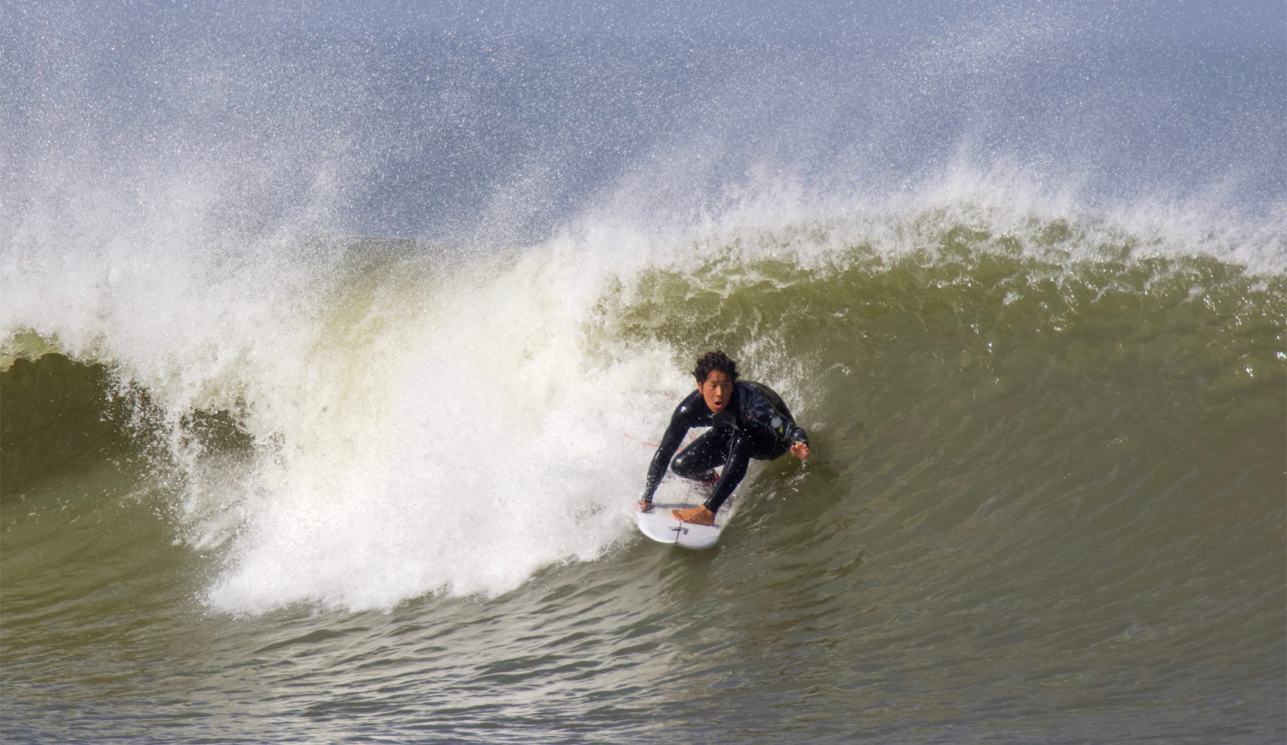 Surfing in Tsurigasaki
