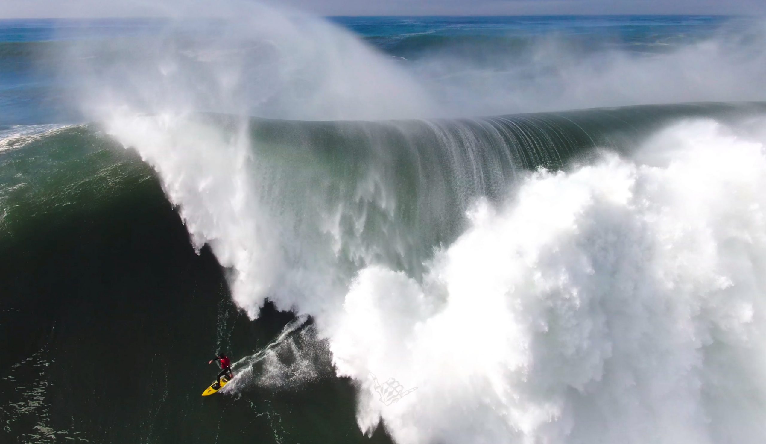 huge swell at Mav's