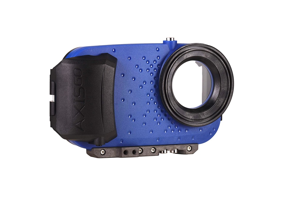 axisgo water housing for iphone cameras for surf photography