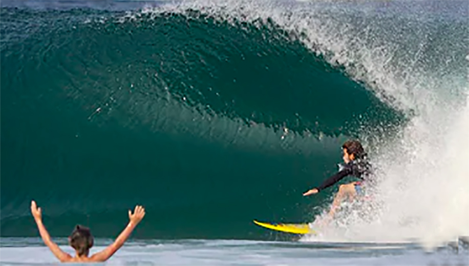 This Is Mason Ho in a Fun Sand-Bottom Barrel