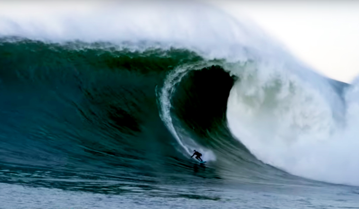 Grant "Twiggy" Baker Surfs giant Mavericks