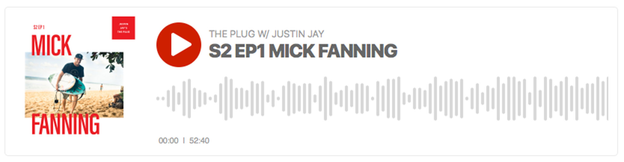 Justin Jay podcast with Mick Fanning