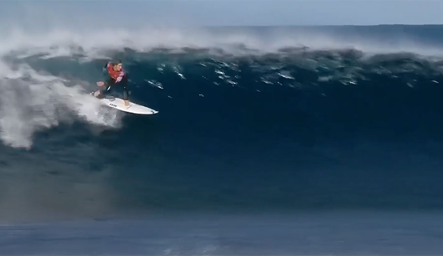 Griffin Colapinto surfing