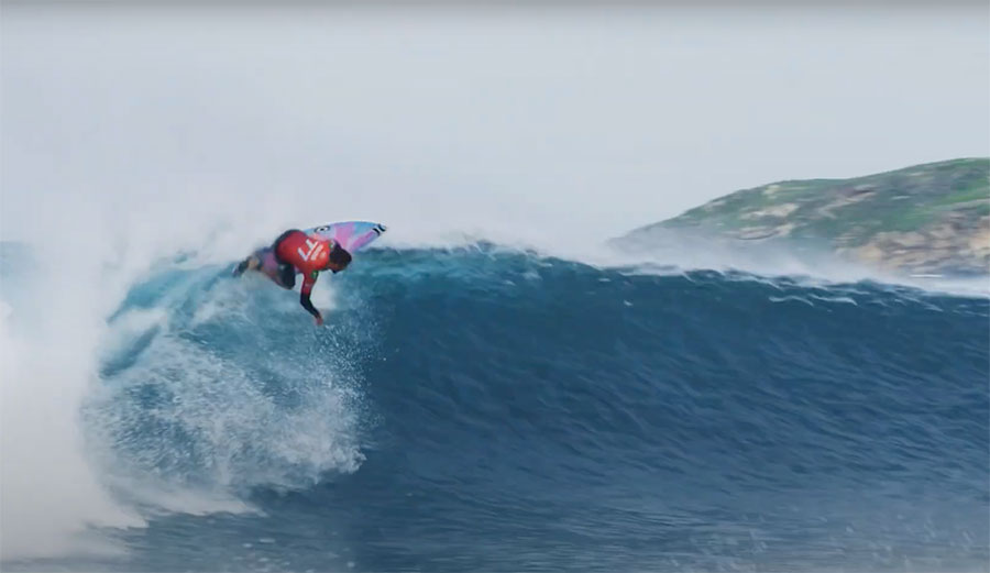 Filipe Toledo at Rip Curl Rottnest Search event