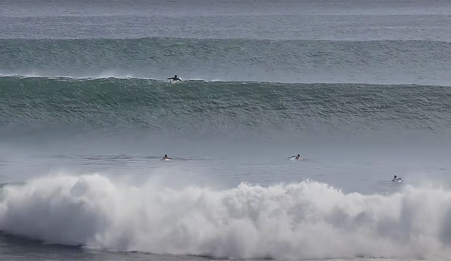 Surfers at Uluwatu