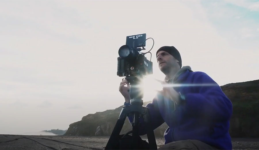 Alejandro Berger filming Rob Machado and Craig Anderson