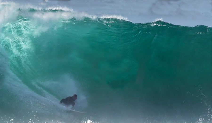 surfing in Newport Beach, California