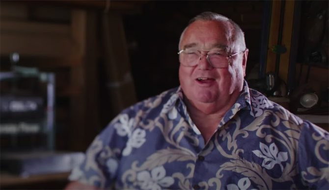Legendary surfer Greg Noll