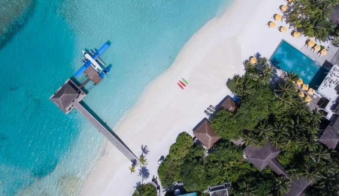 paradise from the sky