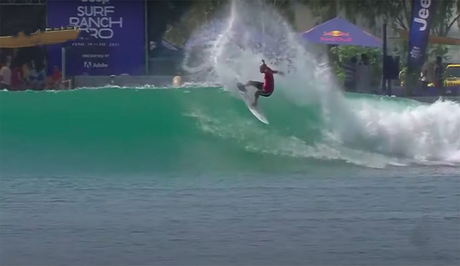 Kelly Slater at the Surf Ranch Pro