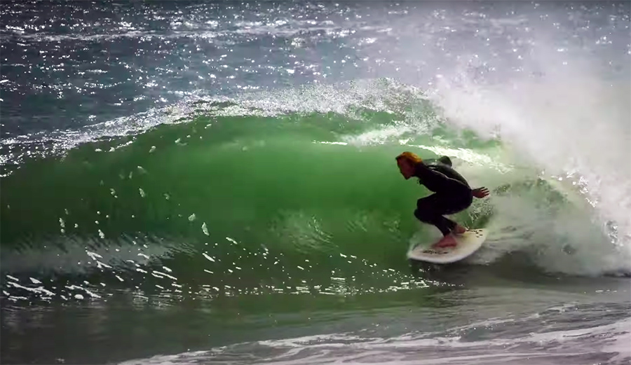 Ben Gravy in a barrel in New Jersey