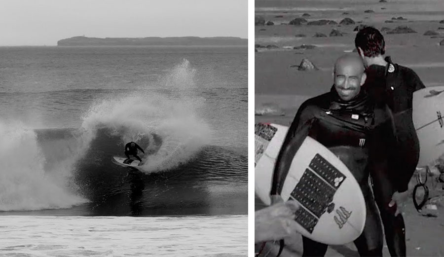 Bobby Martinez surfing the Two Happy