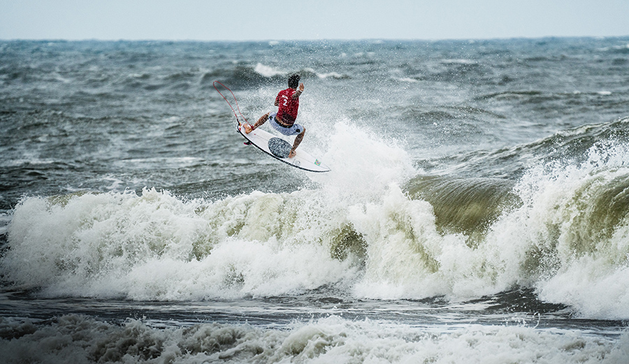 Gabriel Medina at surfing's Olympic debut