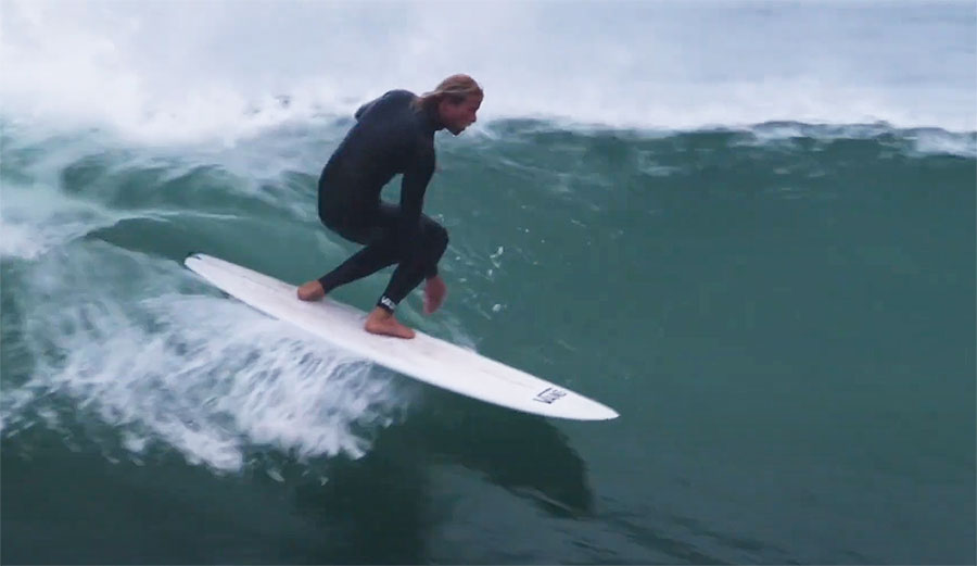 Dane Gudauskas surfing
