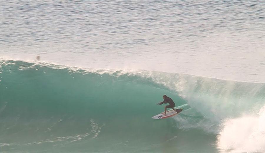 Surfer at Kirra