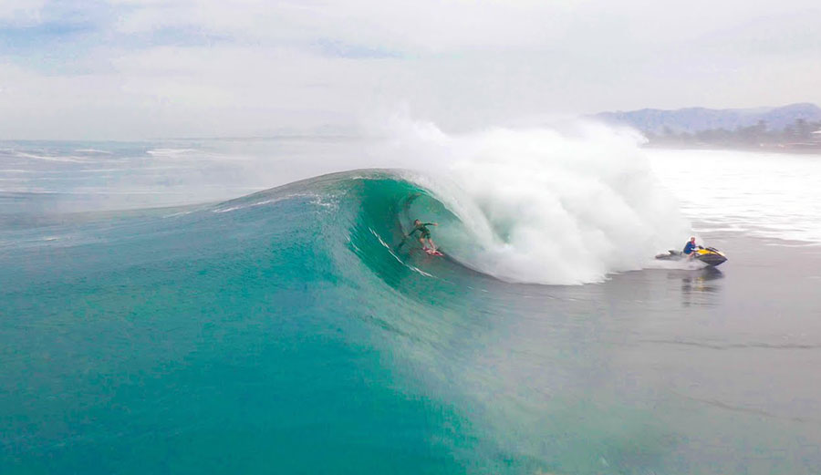 Jamie O'Brien surfs mainland Mexico