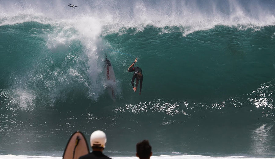 Nathan Florence surfing Pipeline