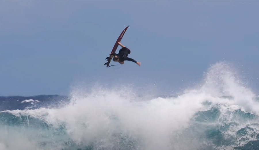 Nathan Florence backflip surfing