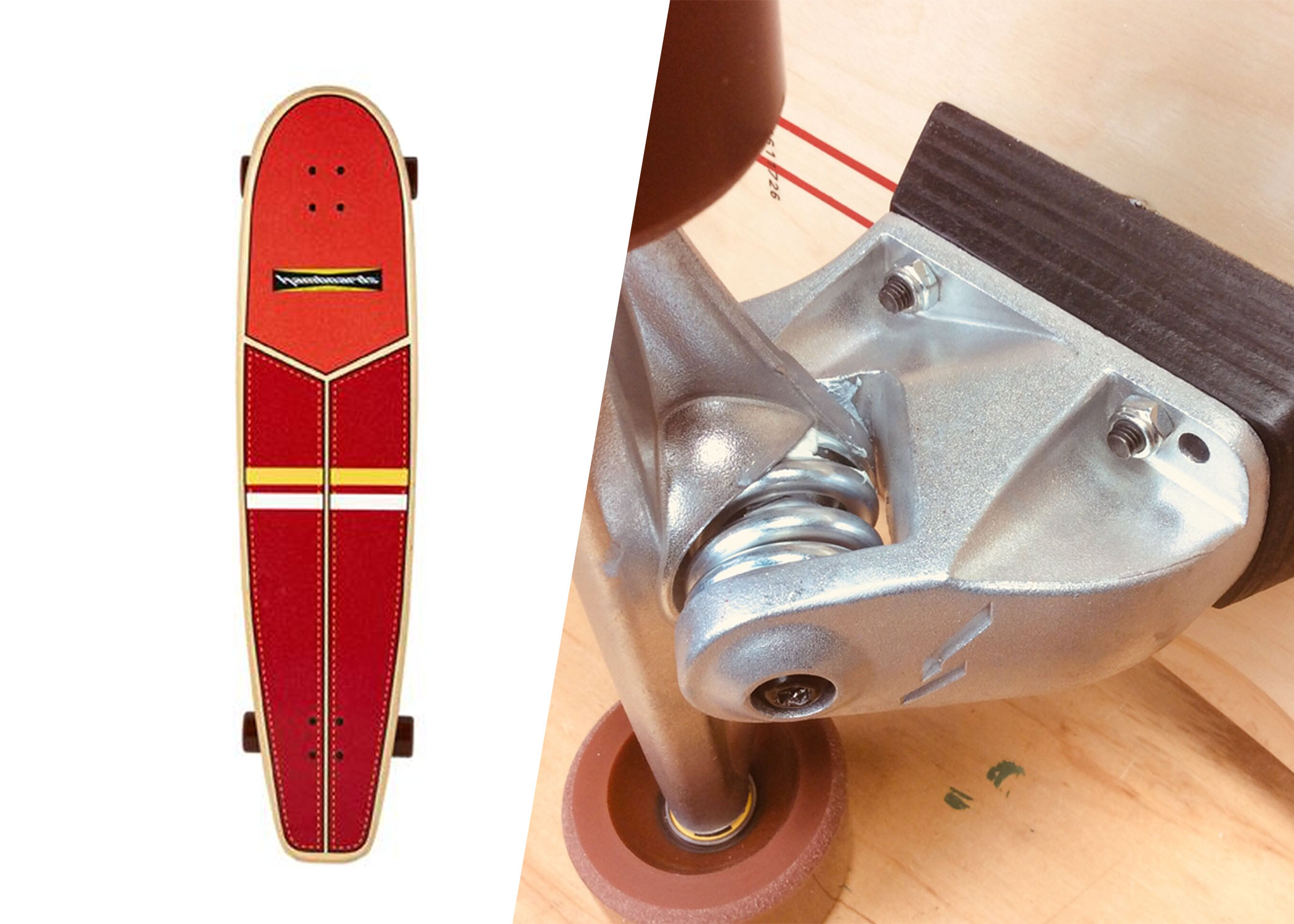 Hamboards truck and huntington hop