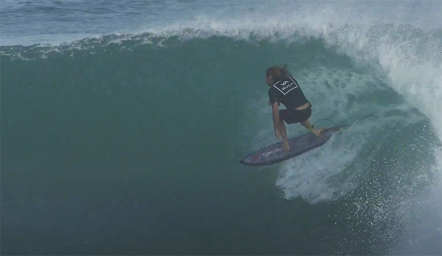 Asher Pacey surfing for Snapt4