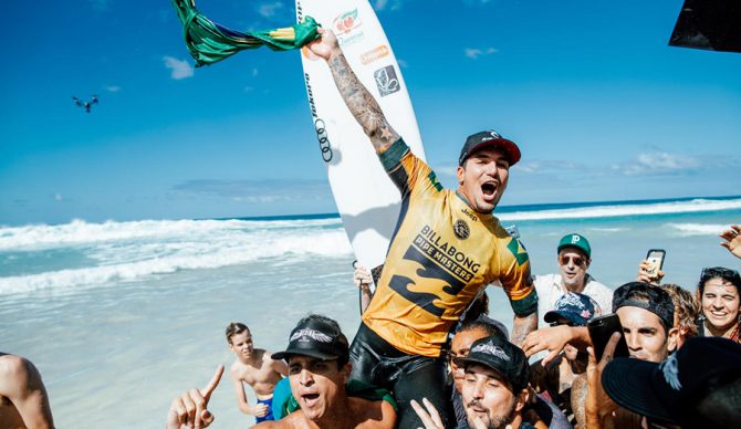 Gabriel Medina Says He's Pulling Out of WSL's Teahupoʻo Event Because He Isn't Vaccinated