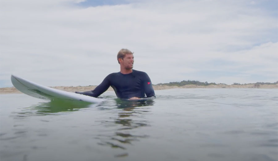 John John Florence surfing in Australia