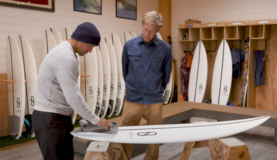 Kelly Slater traction pad instal