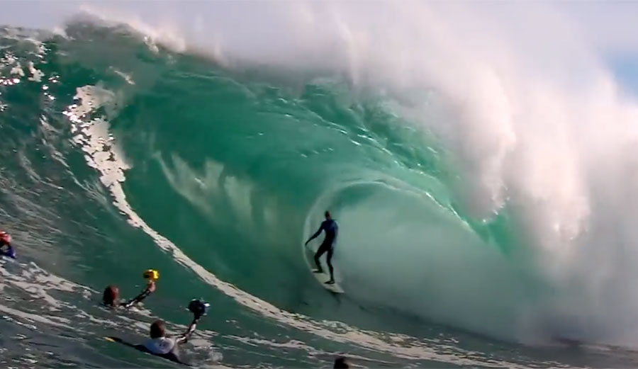 Shipstern Bluff surfing