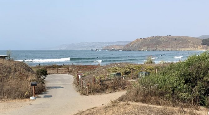 pacifica state beach wave