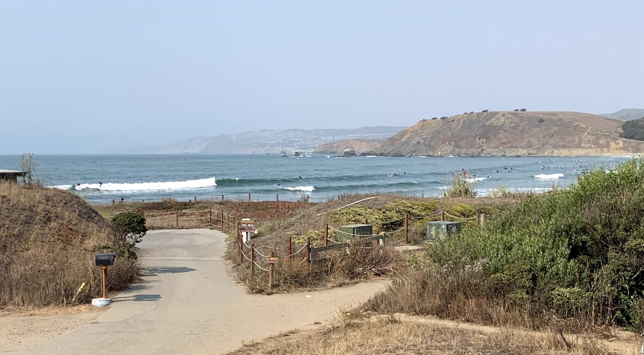 pacifica state beach wave