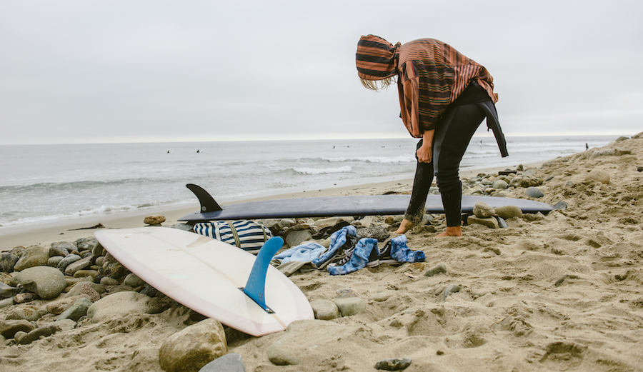 kassia surf changing robe hero image